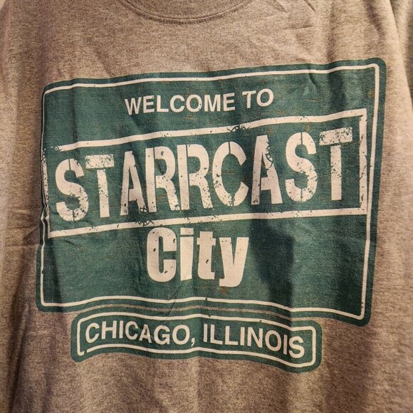 NEW Starrcast City Gray T-Shirt 3XL All In Chicago IL AEW Wrestling - Picture 2 of 4